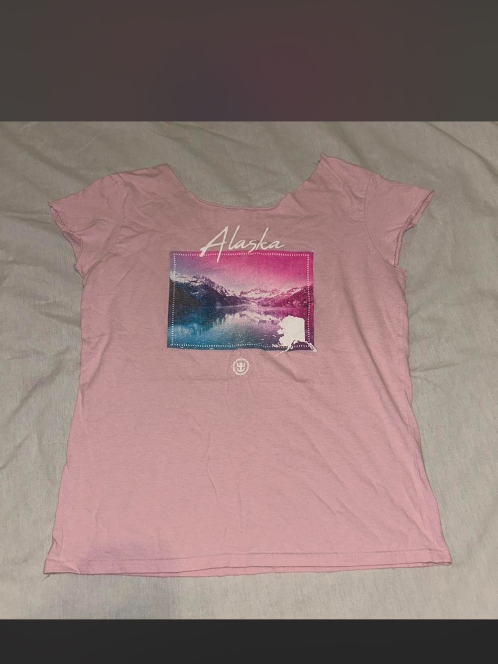 Alaska Graphic Pink Women's Tee
